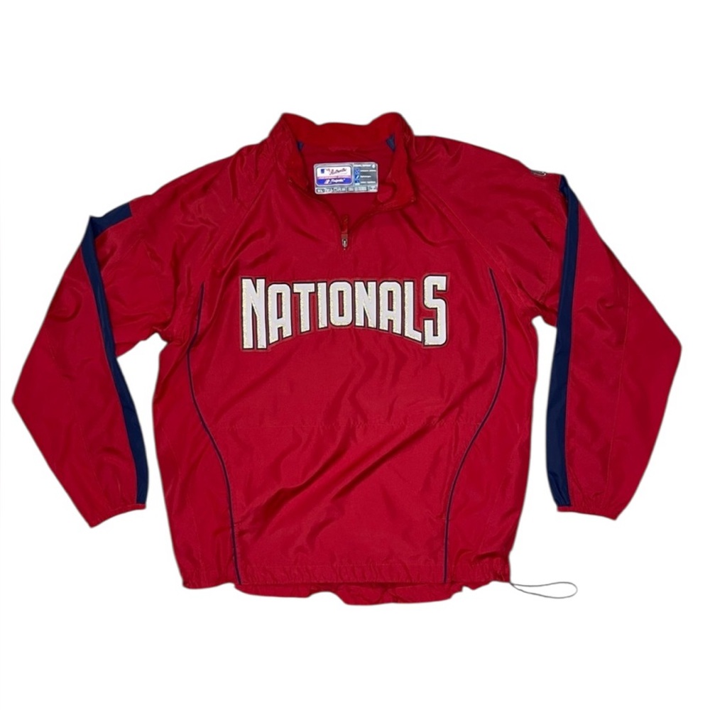 Washington Nationals convertible warmup jacket